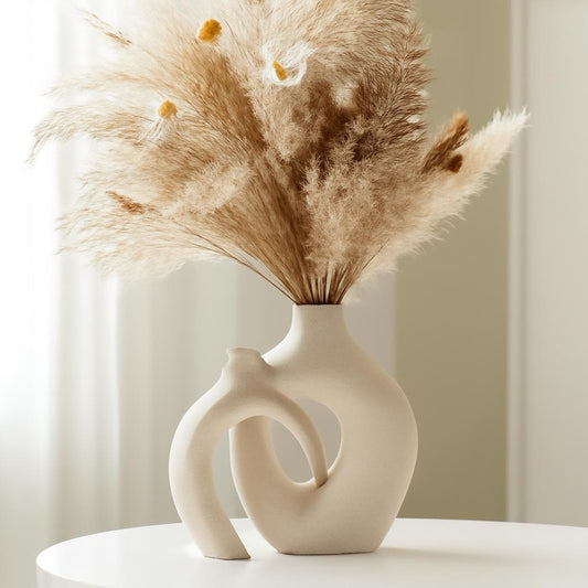 Vase Design en Céramique – Décoration Moderne et Minimaliste