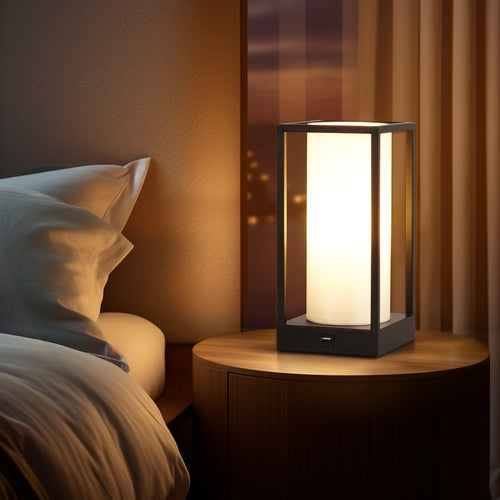 Lampe de table Hokkaido avec chargeur de téléphone