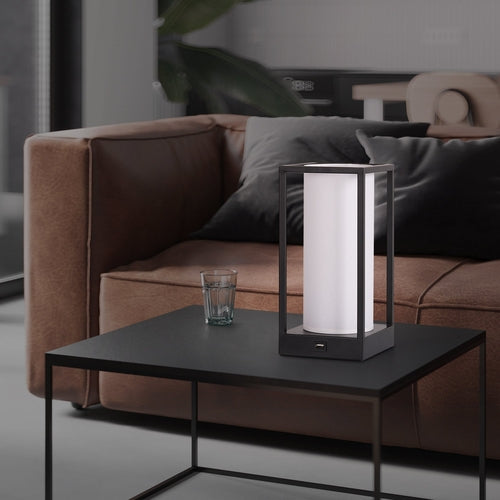 Lampe de table Hokkaido avec chargeur de téléphone