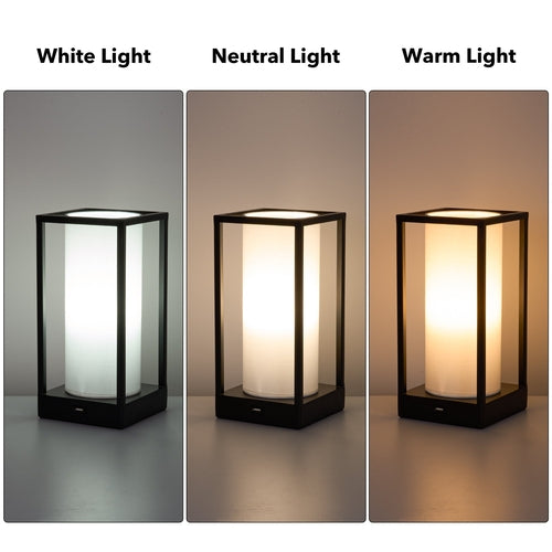 Lampe de table Hokkaido avec chargeur de téléphone