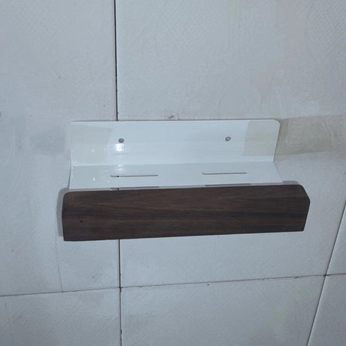 Support de salle de bain mural Salle de douche Toilette Étagère de style nordique
