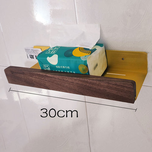 Support de salle de bain mural Salle de douche Toilette Étagère de style nordique