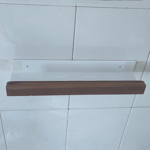 Support de salle de bain mural Salle de douche Toilette Étagère de style nordique