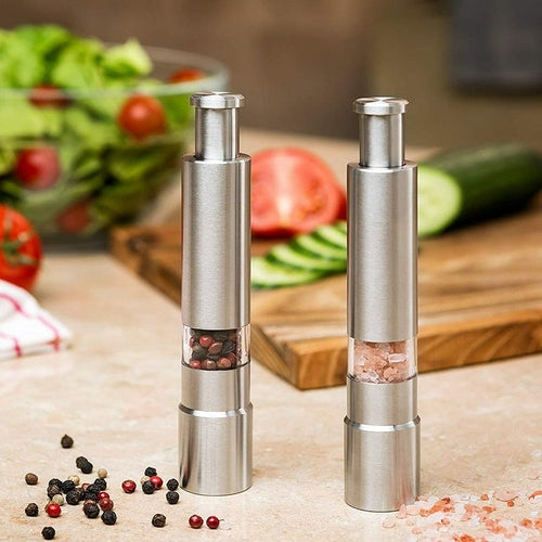 Moulin à sel et poivre en acier inoxydable de qualité supérieure