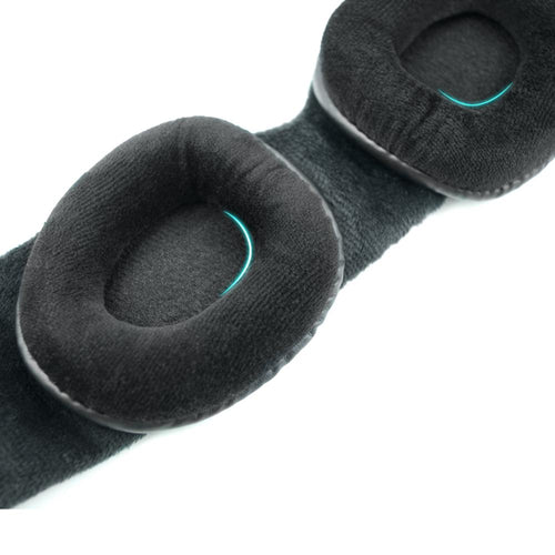 Gros plan sur les coques en mousse douce du masque Éclipse