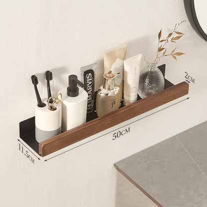 Support de salle de bain mural Salle de douche Toilette Étagère de style nordique
