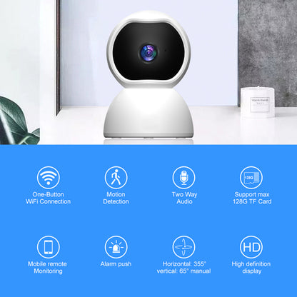 Caméra IP sans fil intérieure de sécurité domestique 1080P