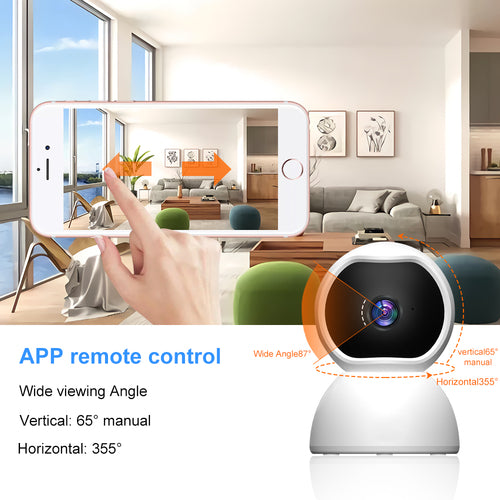Caméra IP sans fil intérieure de sécurité domestique 1080P