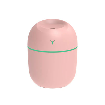 Humidificateur à ultrasons portable USB Aroma Diffuseur d’huile essentielle LED